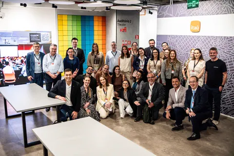 Encontro do grupo no Cubo Itaú